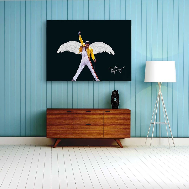 تابلو شاسی طرح کوئین مدل Artist Freddie Mercury 0221