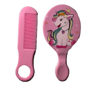 ست شانه و آینه کودک طرح یونیکورن