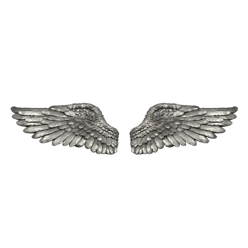 مجسمه طرح بال فرشته کد 6869N2 مجموعه 2 عددی
