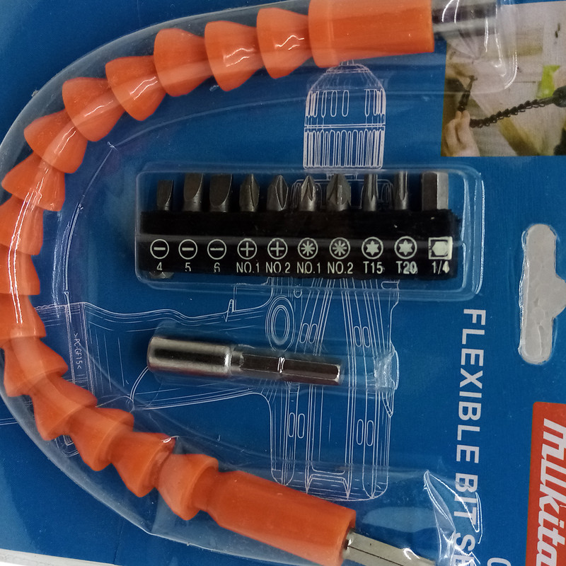 رابط سری پیچ گوشتی ماکیتا مدل خرطومی 01 بسته 12 عددی