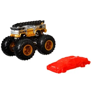 ماشین بازی هات ویلز مدل 5Alarm Monster Trucks کد FYJ44 - GJF09 مجموعه 2 عددی