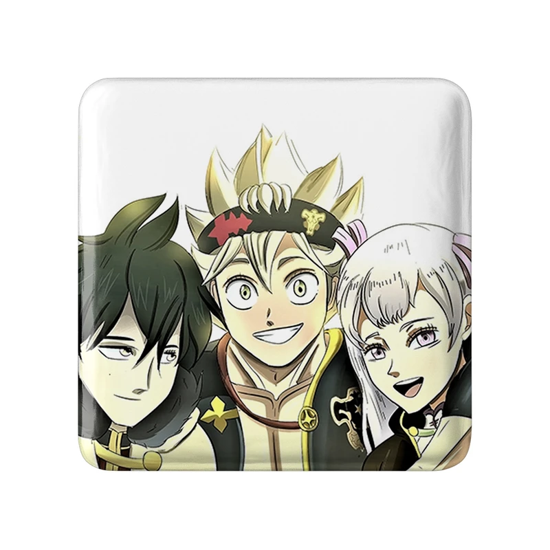 مگنت خندالو طرح نوئل و آستا و یونو انیمه بلک کلاور Black Clover کد 11737