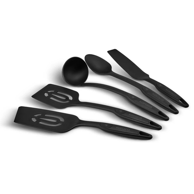 سرویس کفگیر و ملاقه 5 پارچه کاراجا مدل MAESTRO سرویس کفگیر و ملاقه 5 پارچه کاراجا مدل MAESTRO