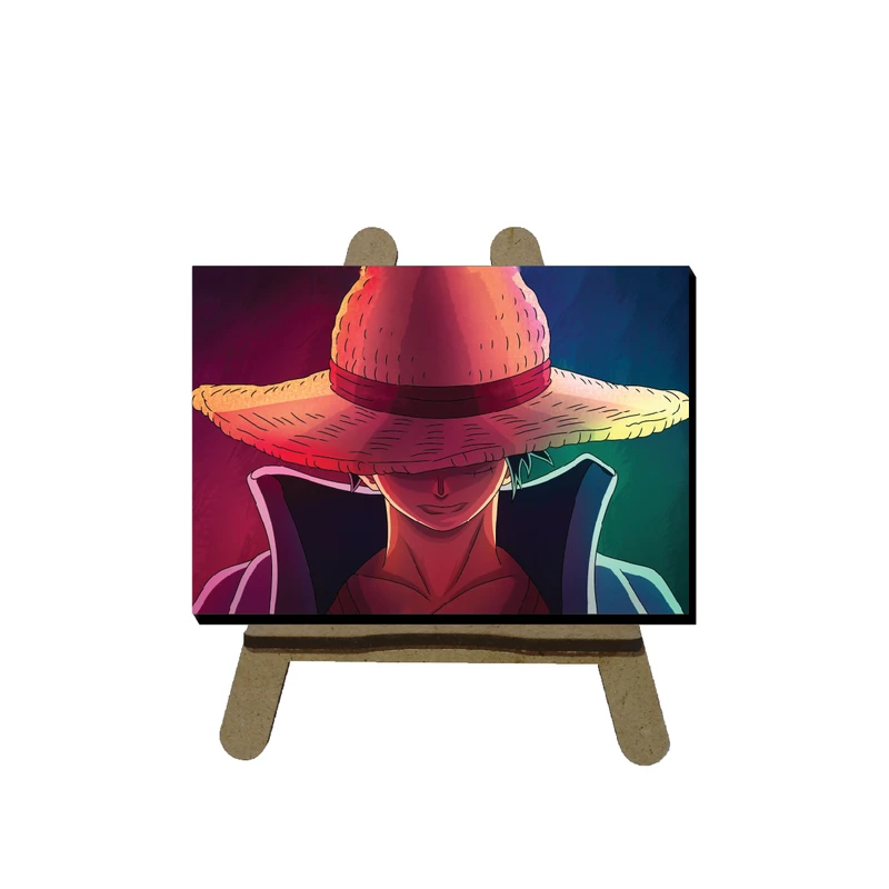 تابلو شاسی مدل وان پیس طرح لوفی کلاه به سر کد 222