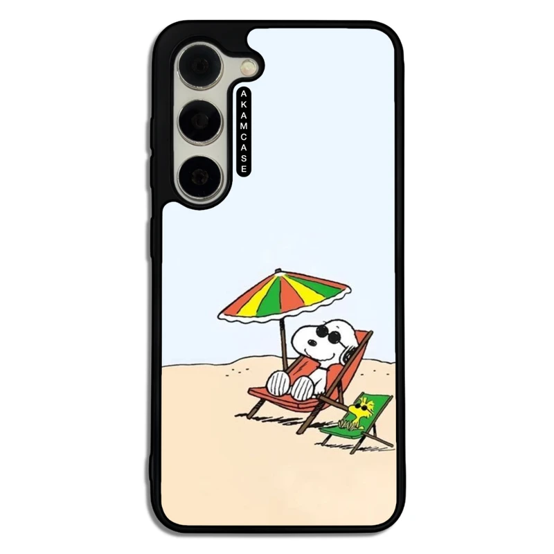 کاور آکام مدل AMCWSGS23-SNOOPY5 مناسب برای گوشی موبایل سامسونگ Galaxy S23