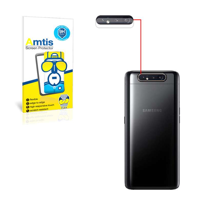 محافظ لنز دوربین امتیس مدل a80 مناسب برای گوشی موبایل سامسونگ GALAXY A80