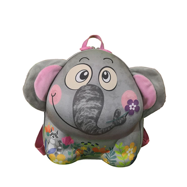 کوله پشتی بچگانه مدل فیل سه بعدی