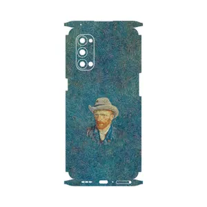 MAHOOT Self portrait with a gray felt hat-FullSkin Cover Sticker for Oppo Reno4 Pro 5G