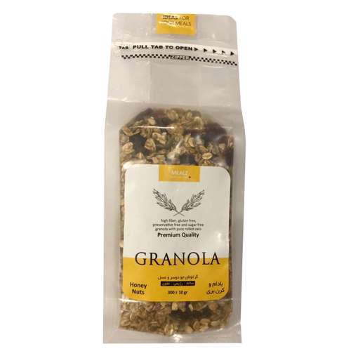 گرانولا جودوسر و بادام و کنبری میلز - 300 گرم