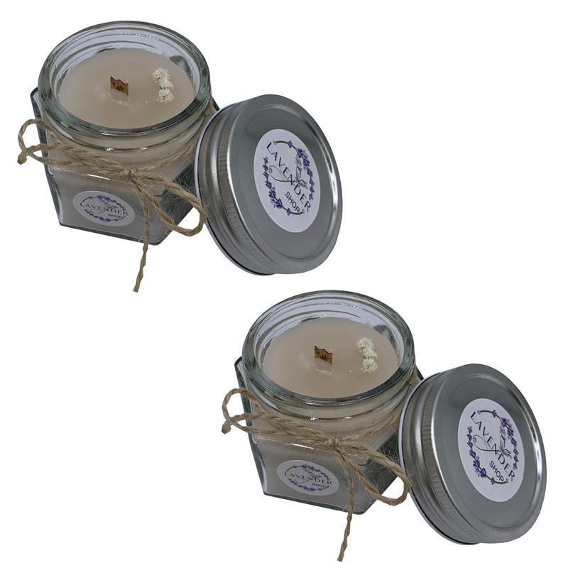 شمع لیوانی مدل 02 مجموعه 2 عددی