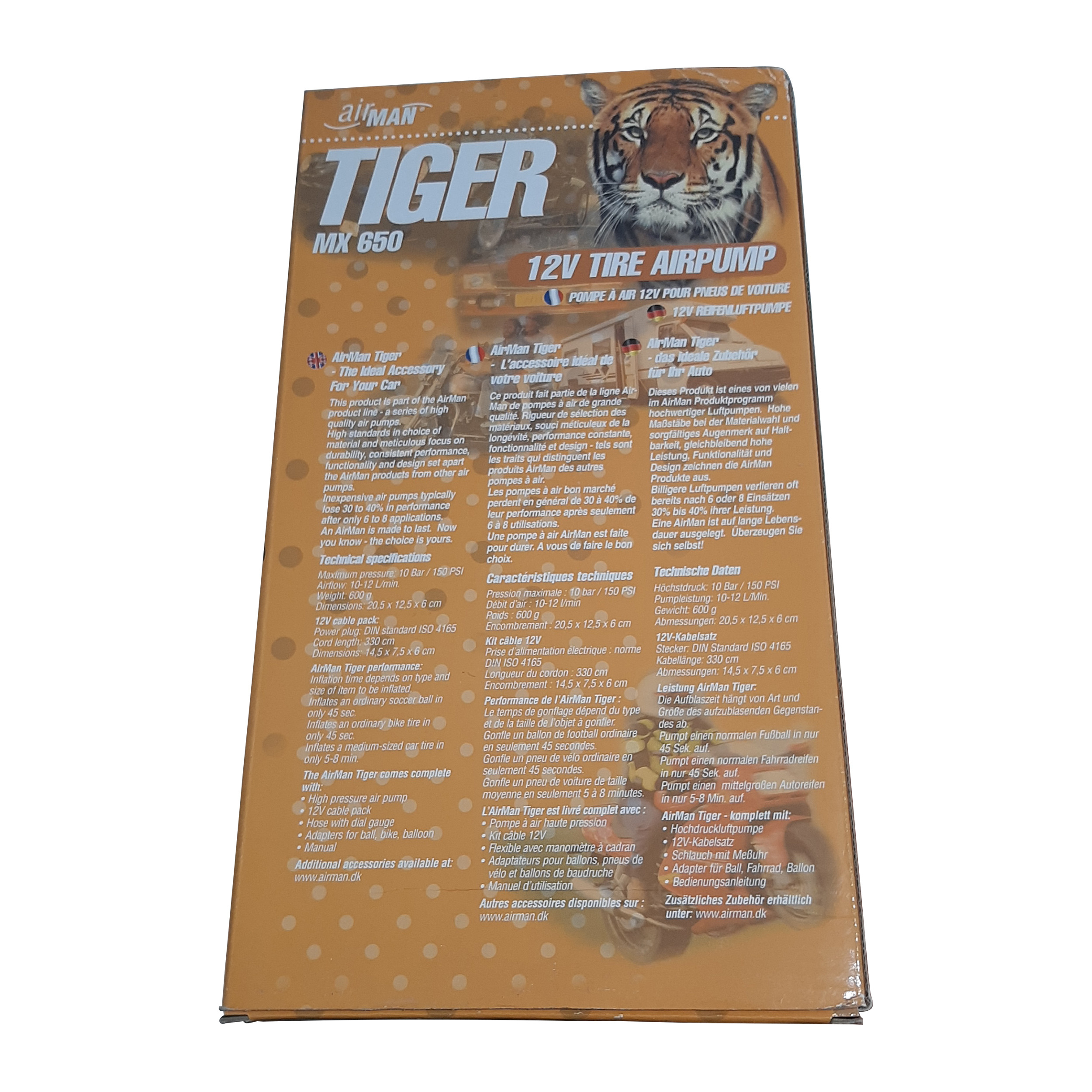 کمپرسور هوا ایرمن مدل TIGER MX 650