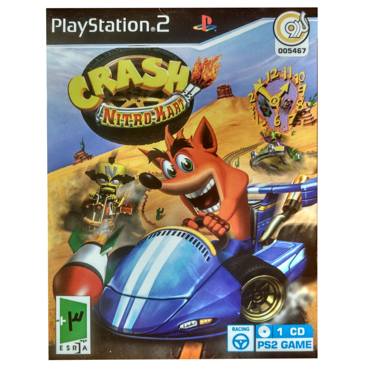 بازی CRASH NITRO  مخصوص PS2
