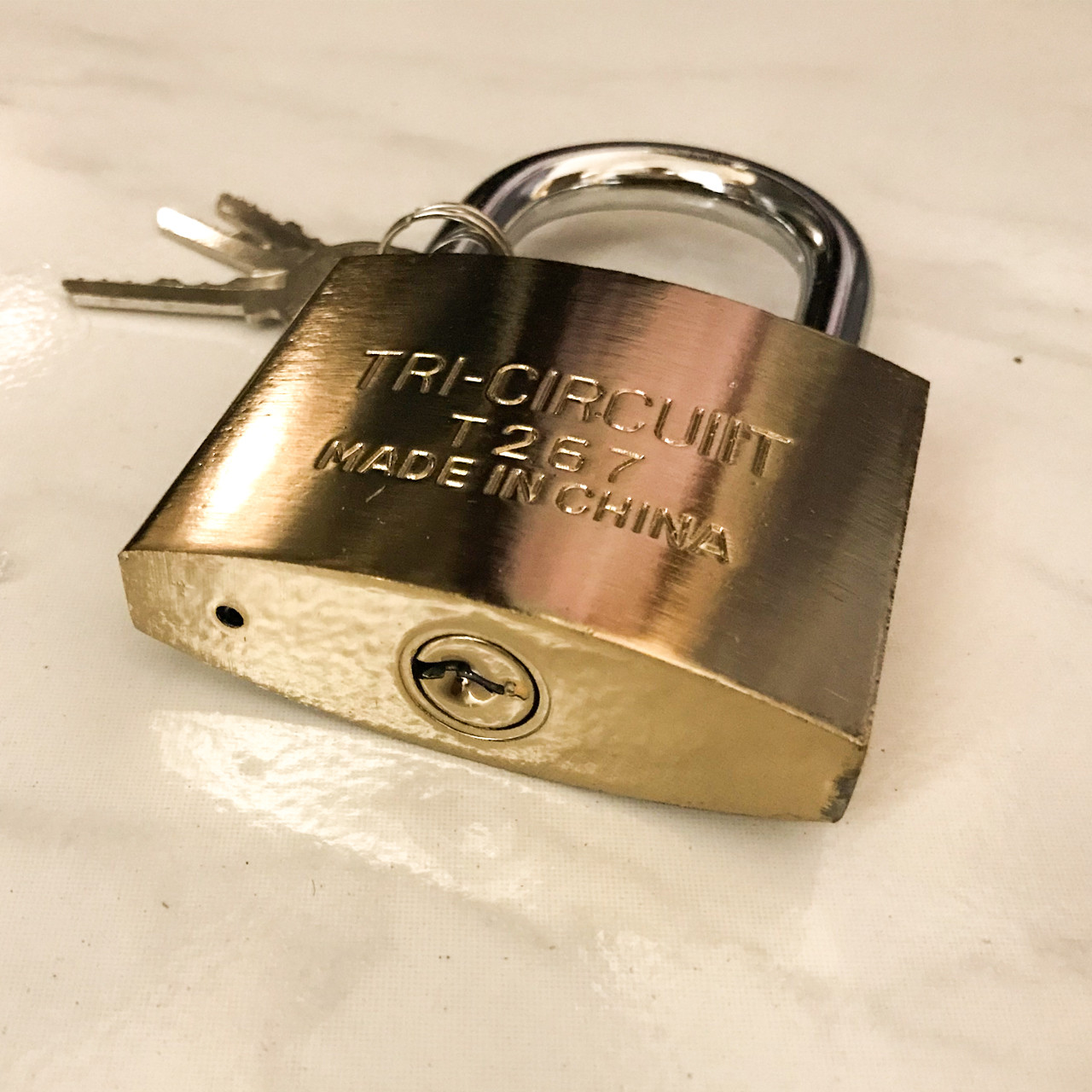 قفل آویز تی آر آی  کد T267