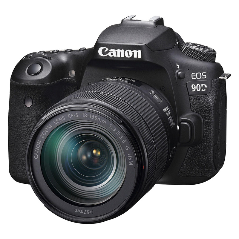 دوربین دیجیتال کانن مدل EOS 90D به همراه لنز 135-18 میلی متر IS USM