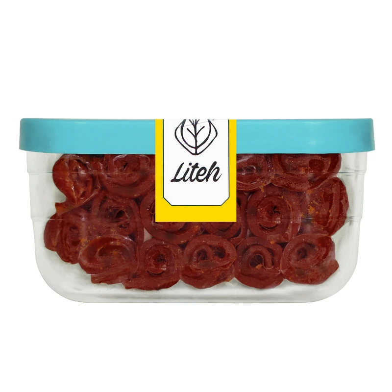لواشک خانگی زغال اخته لیته - 520 گرم