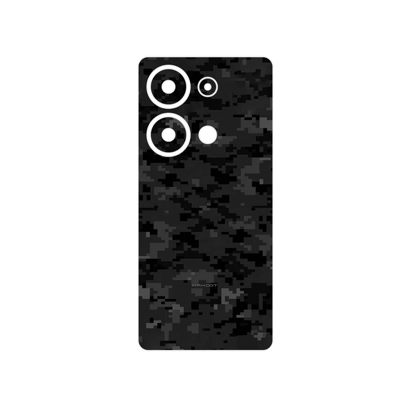 برچسب پوششی ماهوت مدل Night_Army_Pixel مناسب برای گوشی موبایل شیائومی Redmi Note 13 Pro 4G