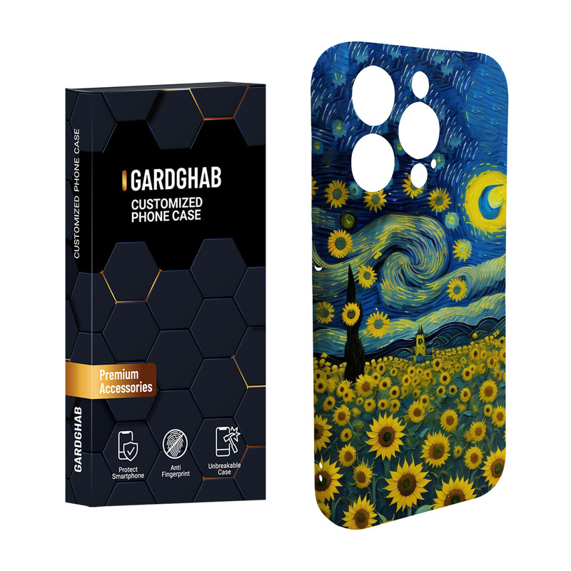 کاور گارد قاب مدل هنری مناسب برای گوشی موبایل اپل iPhone15 pro