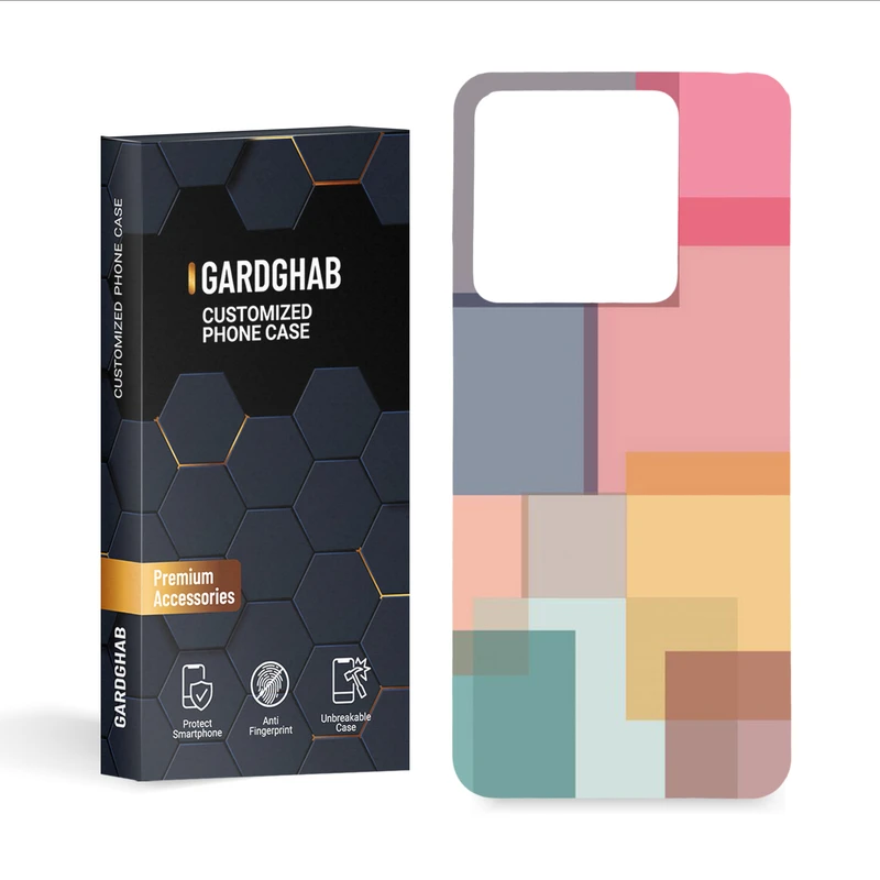کاور گارد قاب مدل ساده مناسب برای گوشی موبایل شیائومی redmi note 13 pro 5g