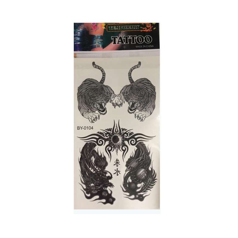    تتو موقت مدل BY-0104