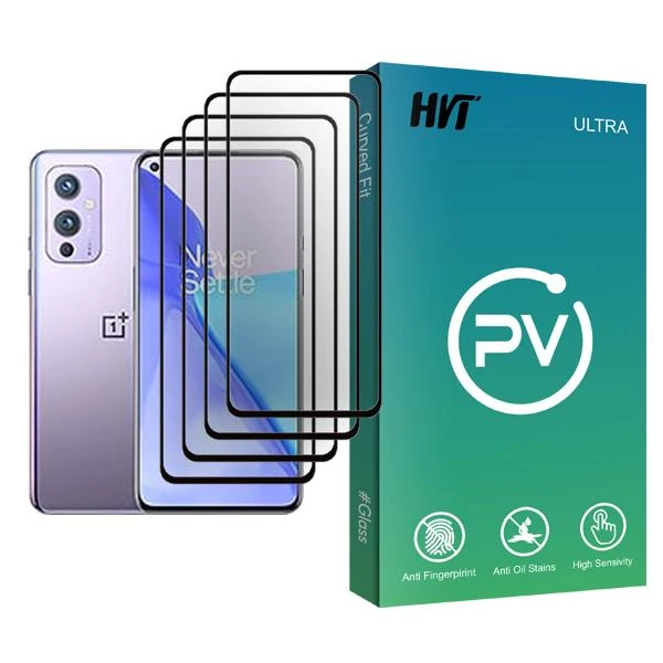 محافظ صفحه نمایش اچ وی تی مدل PV Glass MIX004 مناسب برای گوشی موبایل وان پلاس 9 بسته چهار عددی