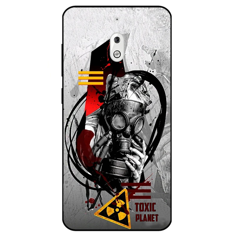 کاور مگافون طرح سمی مدل 2821 مناسب برای گوشی موبایل نوکیا 2.1     