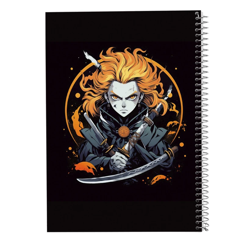 دفتر مشق 50 برگ مدوپد مدل Demon Slayer کد DF10539