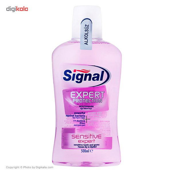 دهان شویه سیگنال مدل Sensitive حجم 500 میلی لیتر