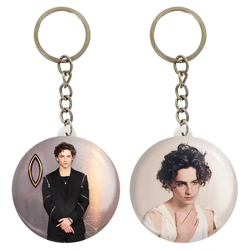 جاکلیدی خندالو مدل تیموتی شالامی Timothée Chalamet کد 1928019279 مجموعه 2 عددی