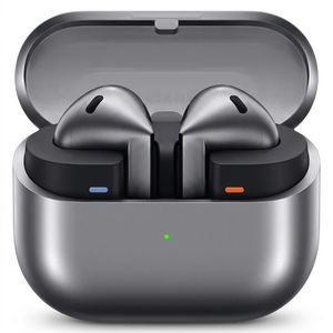 
هدفون بلوتوثی سامسونگ مدل Galaxy Buds3 با نویز کنسلینگ فعال (ANC)، نویز کنسلینگ میکروفون (ENC)، درگاه شارژ USB Type-C، با قابلیت اتصال به چند دستگاه، دارای قابلیت صدای 360 درجه، Galaxy AI، میکروفون سه گانه، پشتیبانی از فرمان لمسی، ضد آب و گرد و غبار