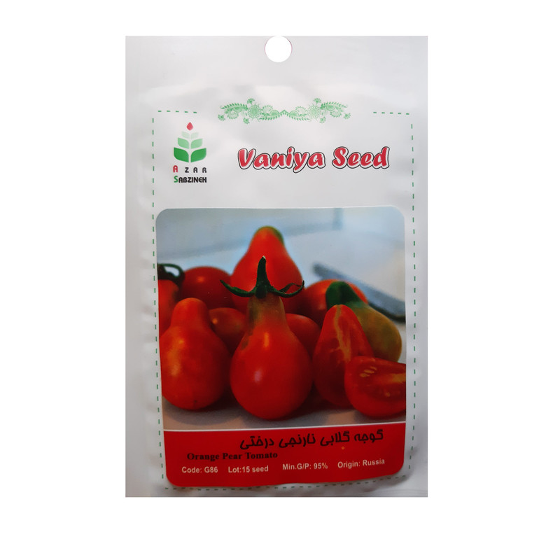 بذرگوجه گلابی آذر سبزینه مدل G86 بذرگوجه گلابی آذر سبزینه مدل G86