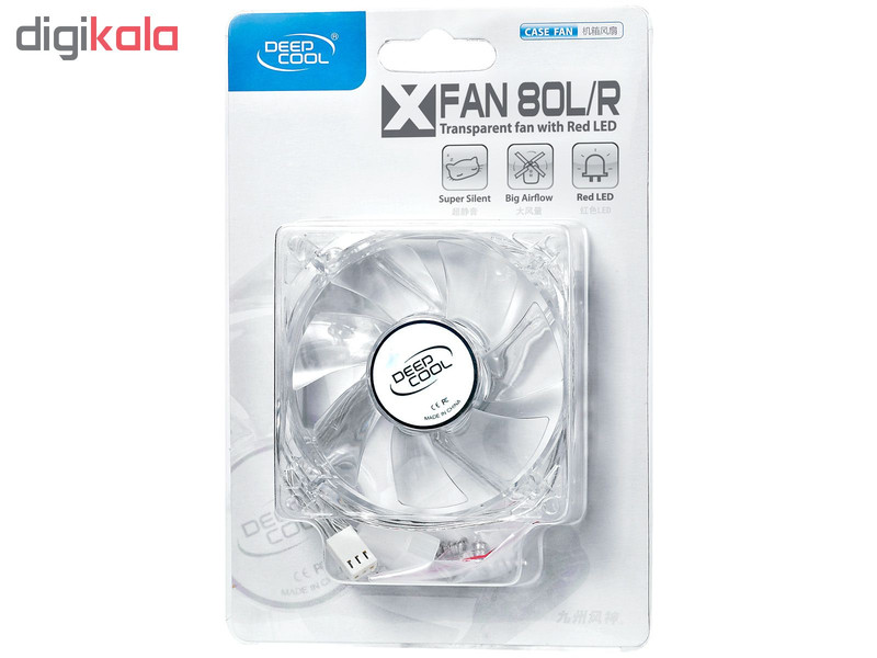 فن کیس دیپ کول مدل XFAN 80 L/R 1