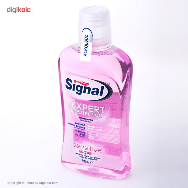 دهان شویه سیگنال مدل Sensitive حجم 500 میلی لیتر