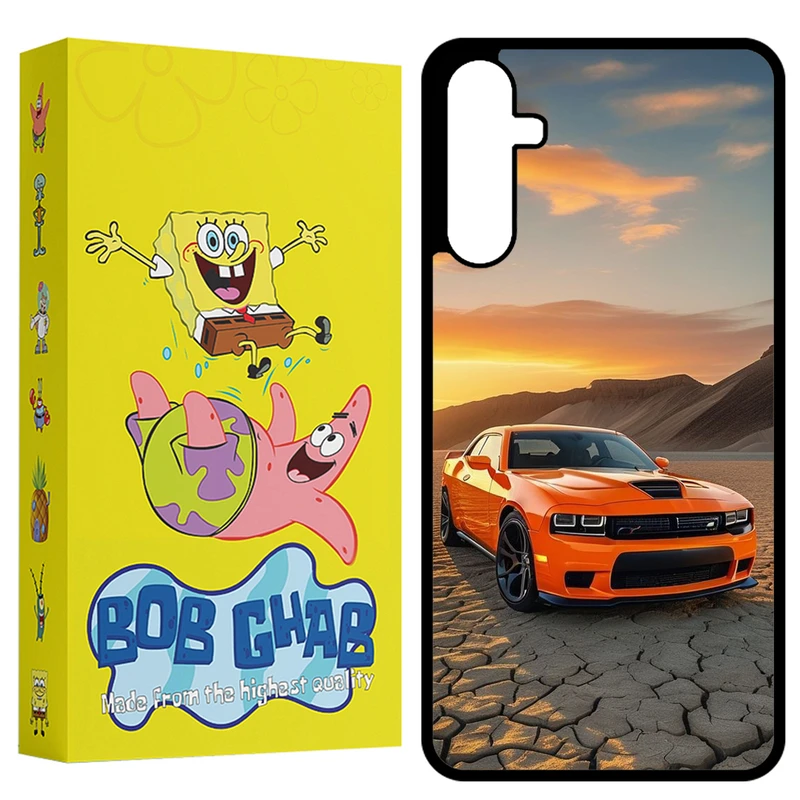 کاور باب قاب طرح ماشین مدل BCPA24 مناسب برای گوشی موبایل سامسونگ Galaxy A24 4G