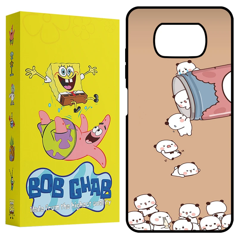 کاور باب قاب طرح پاندا مدل BCPX3 مناسب برای گوشی موبایل شیائومی Poco X3 / X3 NFC / X3 Pro