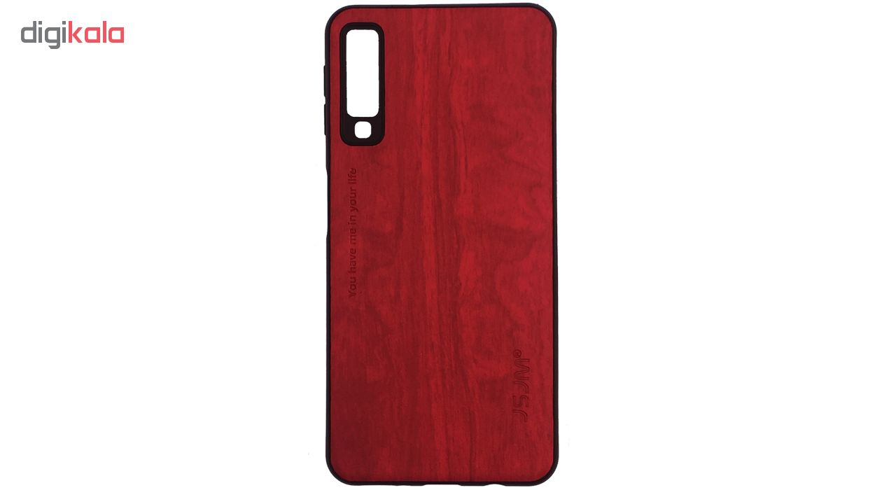 کاور جی اس جی ام مدل Wood Design مناسب برای گوشی موبایل سامسونگ A7 2018 / A750