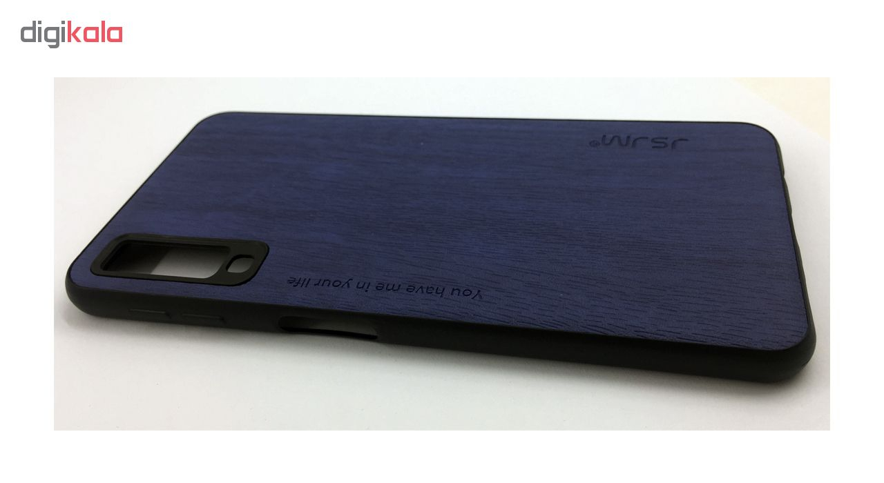 کاور جی اس جی ام مدل Wood Design مناسب برای گوشی موبایل سامسونگ A7 2018 / A750