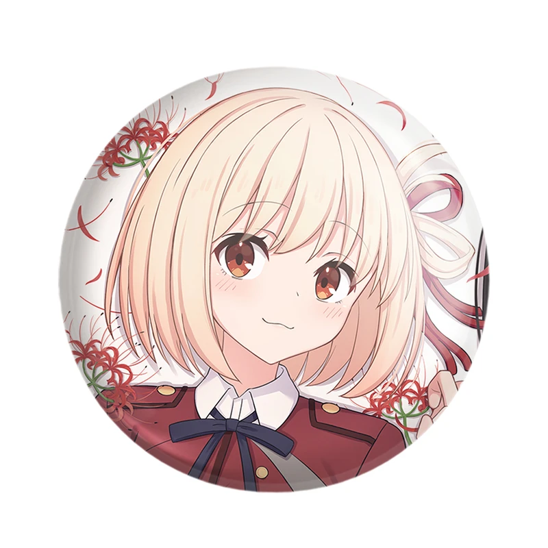 مگنت خندالو مدل چیساتو انیمه لیکوریس ریکویل Lycoris Recoil  کد 23037