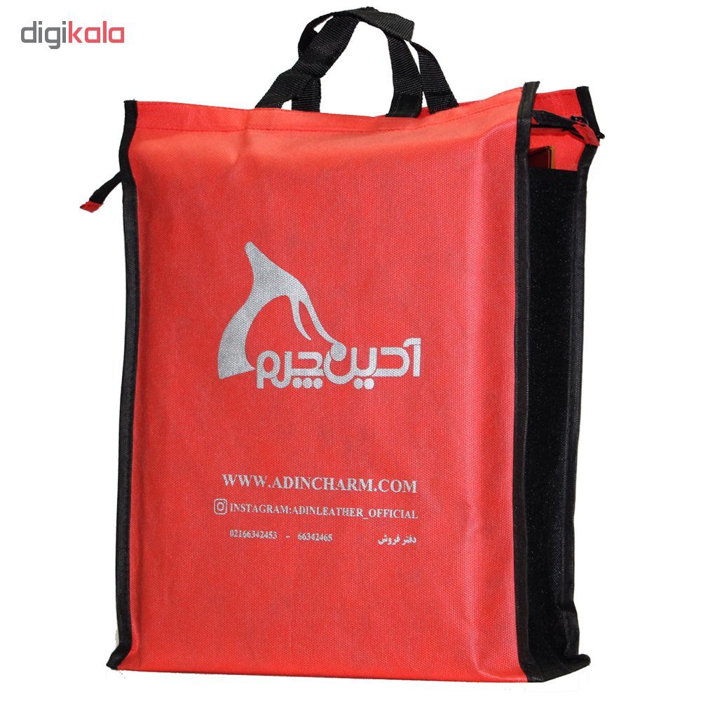 کیف رودوشی چرم طبیعی آدین چرم مدل DG55 -  - 9