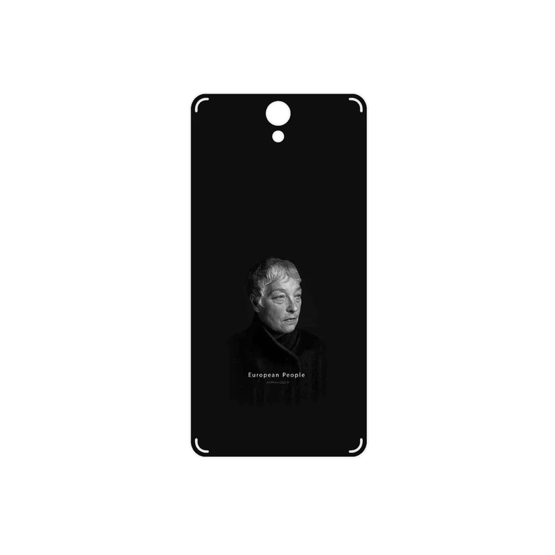 برچسب پوششی ماهوت مدل Portrait of a European Woman مناسب برای گوشی موبایل لنوو Vibe S1