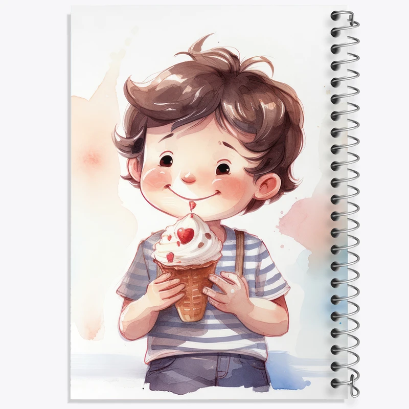 دفتر لیست خرید 50 برگ خندالو طرح پسرانه کد N2230