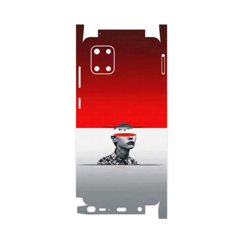 برچسب پوششی ماهوت مدل Collage of surreal Portrait of Women 1-FullSkin مناسب برای گوشی موبایل سامسونگ Galaxy Note 10 Lite