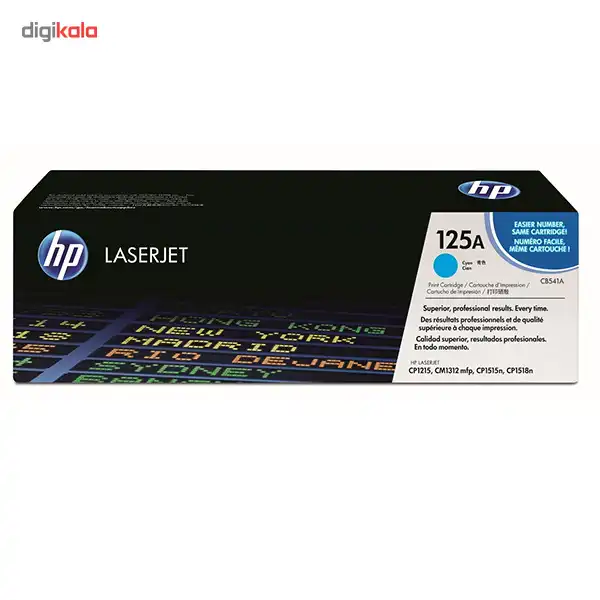 تونر آبی اچ پی مدل 125A