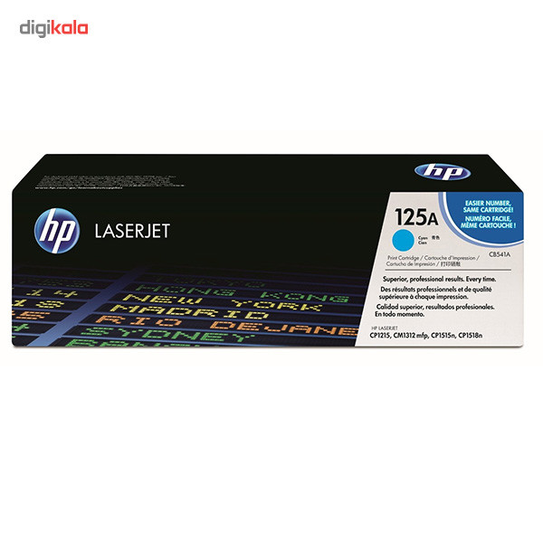 تونر آبی اچ پی مدل 125A