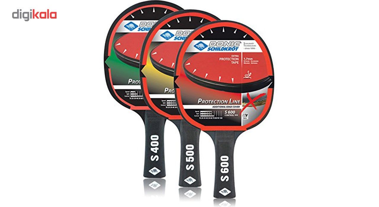 راکت پینگ پنگ دونیک شیلدکروت مدل TT-Bat Protection Level S 500 -  - 6