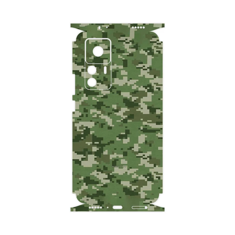 برچسب پوششی ماهوت مدل Army_Green_Pixel-FullSkin مناسب برای گوشی موبایل شیائومی 12T