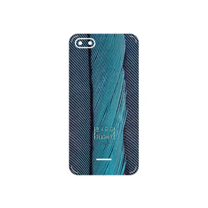 MAHOOT Turquoise feathers Cover Sticker for Xiaomi Redmi 6A