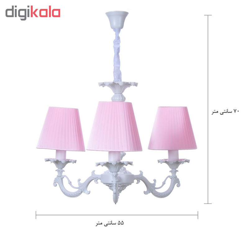 لوستر تابنده مدل یاس R01