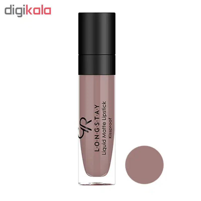 رژ لب مایع مات گلدن رز شماره 10