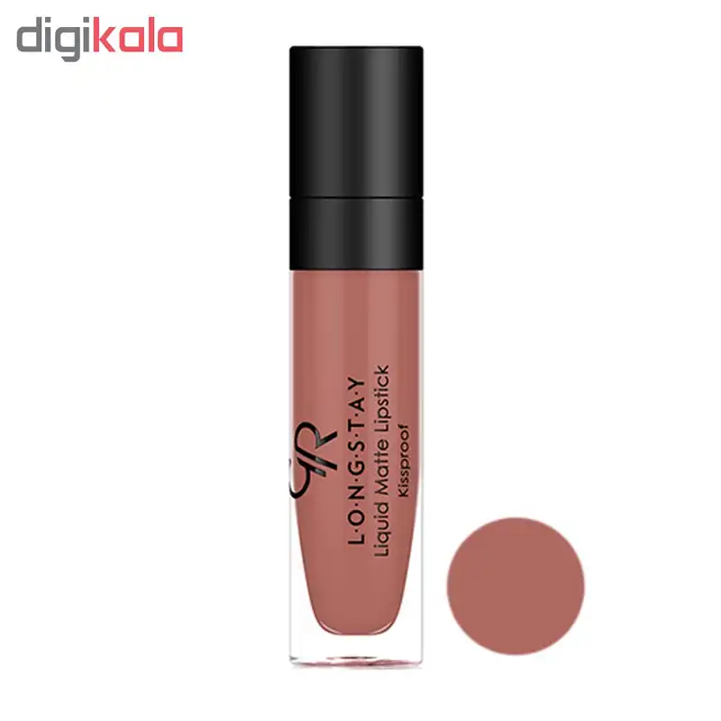 رژ لب مایع مات گلدن رز شماره 16