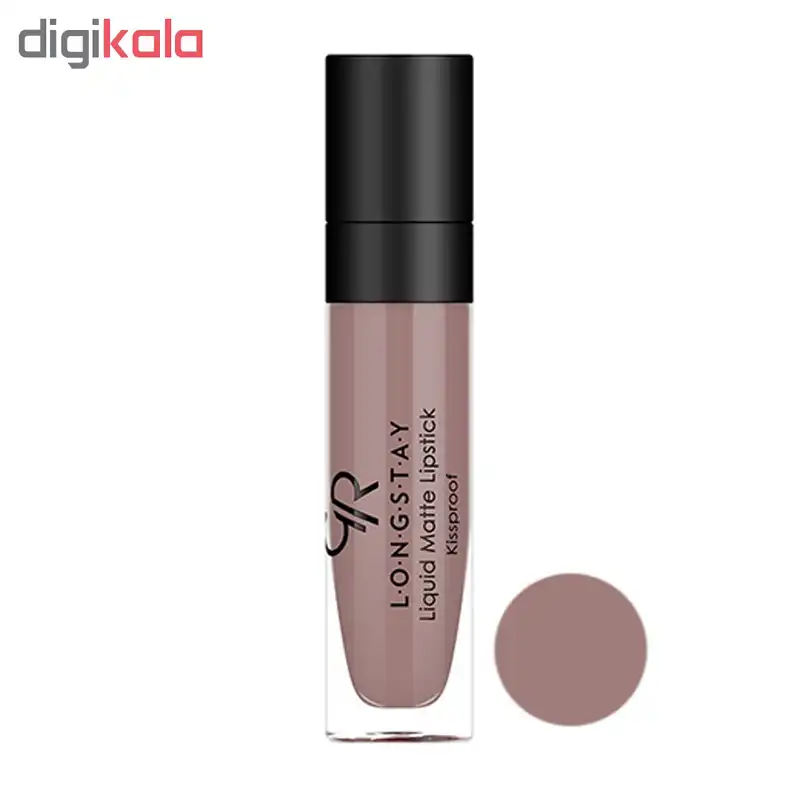 رژ لب مایع مات گلدن رز شماره 23